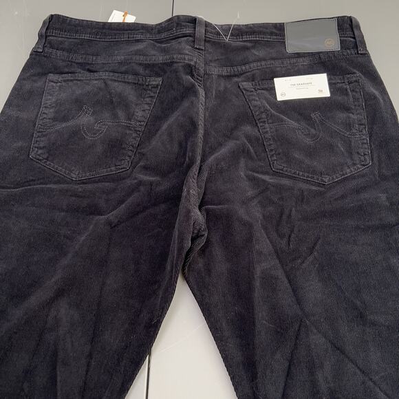 AG Adriano Goldschmied The Graduate Tailored Leg Pant Mens 38 Corduroy Cords NWT - Picture 6 of 16